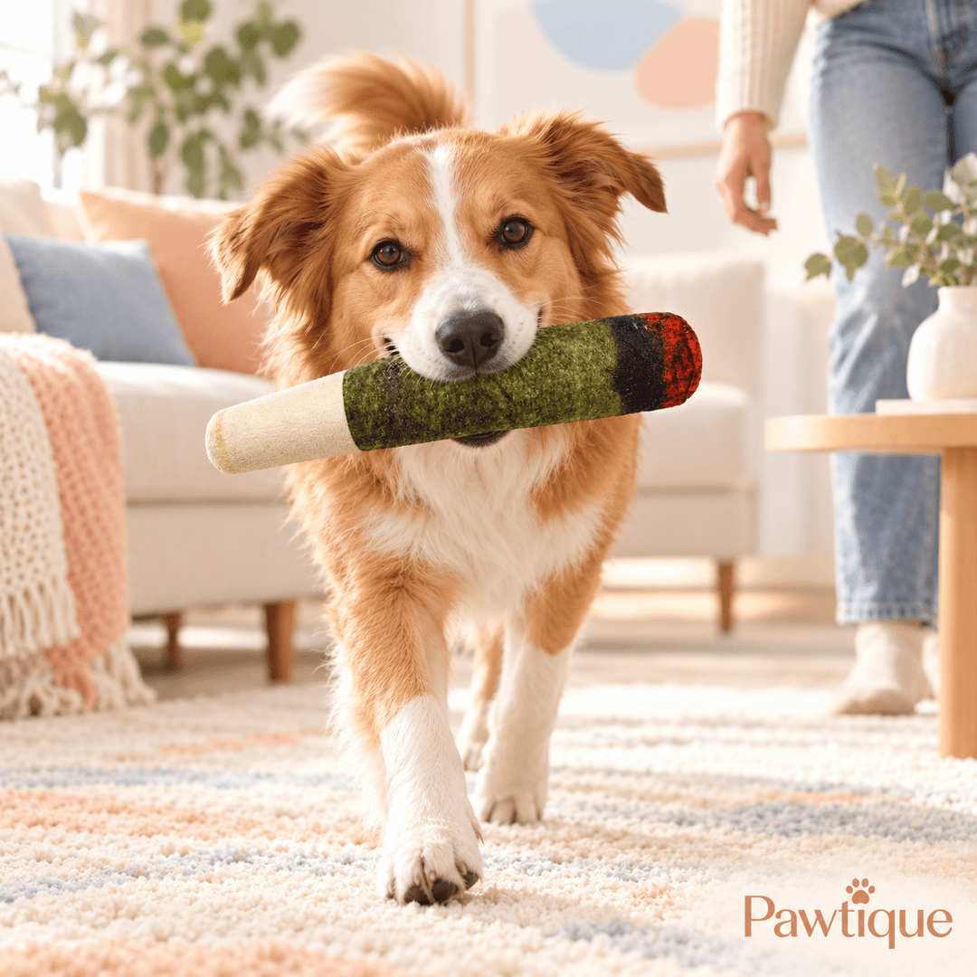Pawtique PuffPlay™ Plush Squeaky Dog Toy - Pawtique