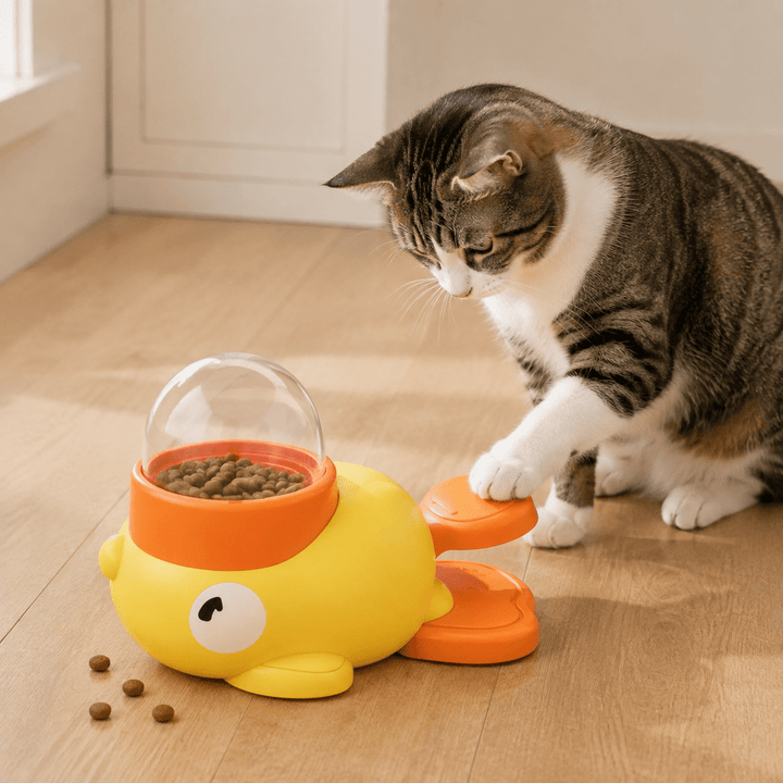 Pawtique Quack &amp; Snack™ Puzzle Treat Dispenser - Pawtique
