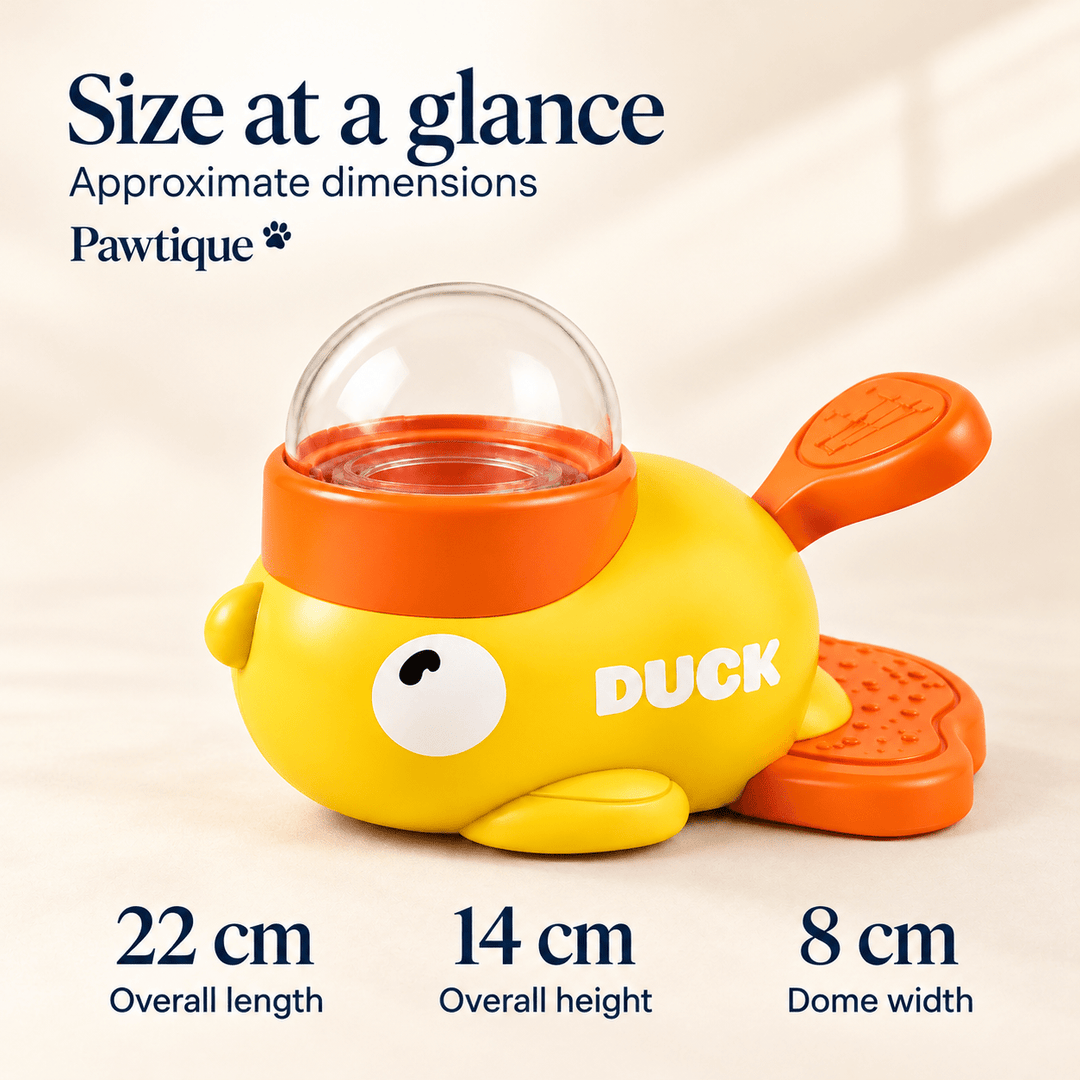 Pawtique Quack &amp; Snack™ Puzzle Treat Dispenser - Pawtique