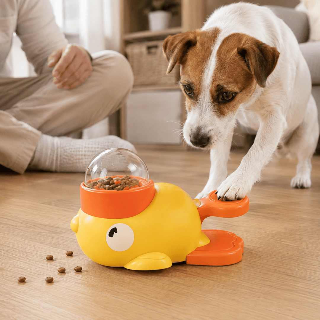 Pawtique Quack &amp; Snack™ Puzzle Treat Dispenser - Pawtique