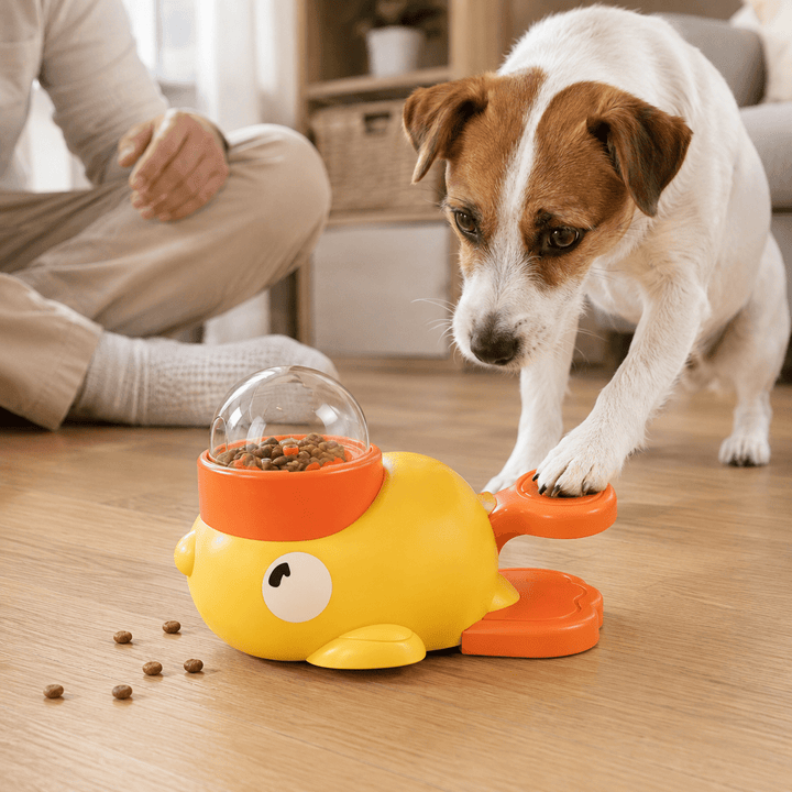 Pawtique Quack &amp; Snack™ Puzzle Treat Dispenser - Pawtique