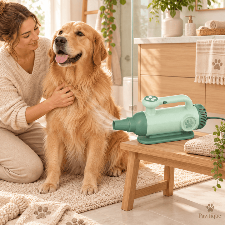 Pawtique QuietFlow™ 220V High-Velocity Pet Dryer - Pawtique