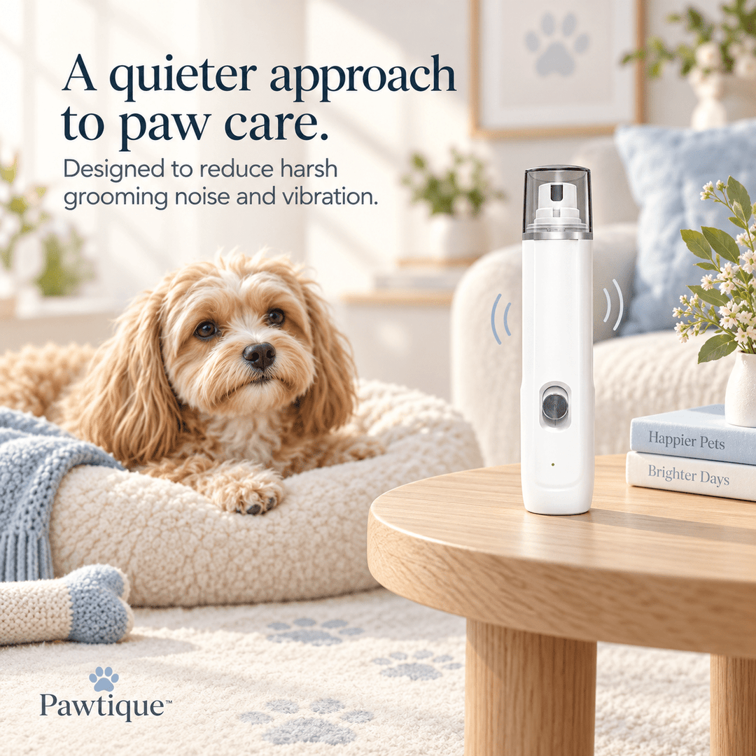 Pawtique QuietGlide™ Rechargeable Pet Nail Grinder - Pawtique