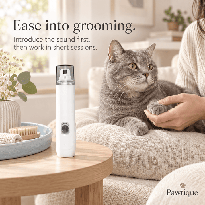 Pawtique QuietGlide™ Rechargeable Pet Nail Grinder - Pawtique