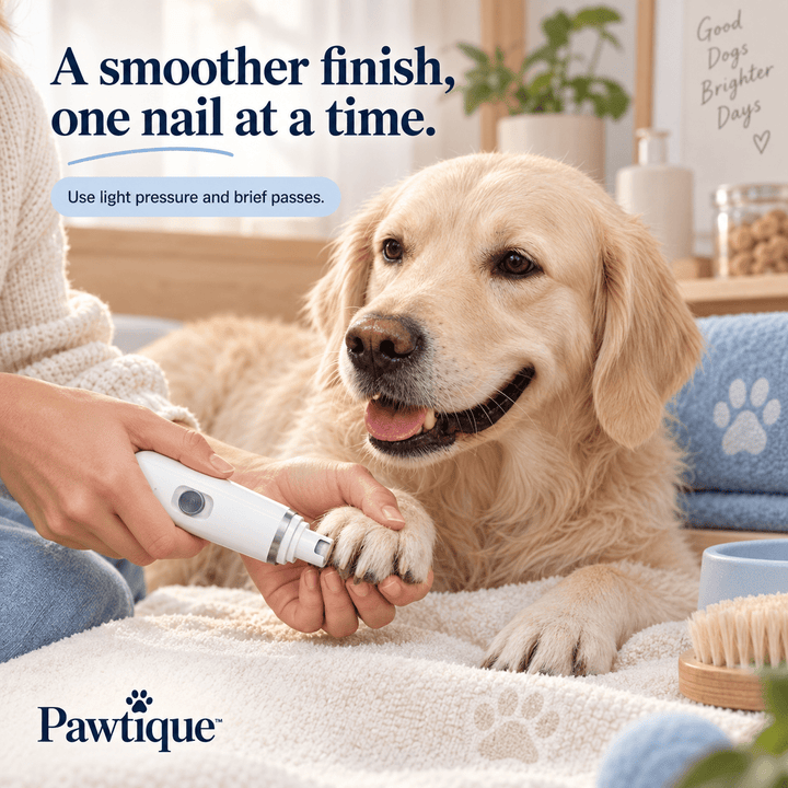 Pawtique QuietGlide™ Rechargeable Pet Nail Grinder - Pawtique