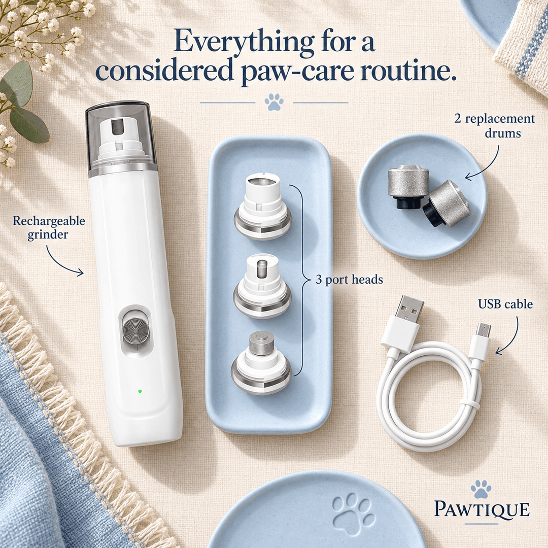 Pawtique QuietGlide™ Rechargeable Pet Nail Grinder - Pawtique