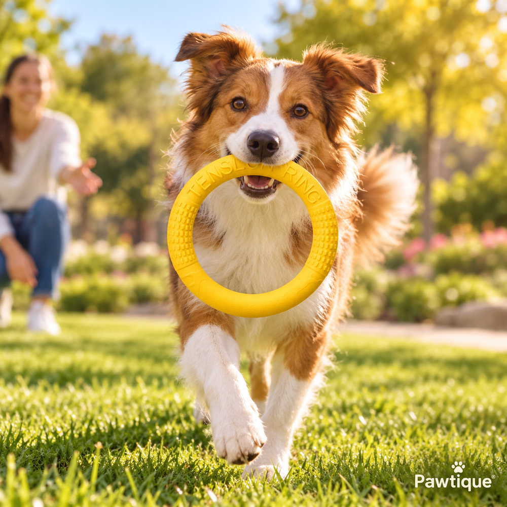 Pawtique RallyRing™ Dog Fetch & Training Toy - Pawtique