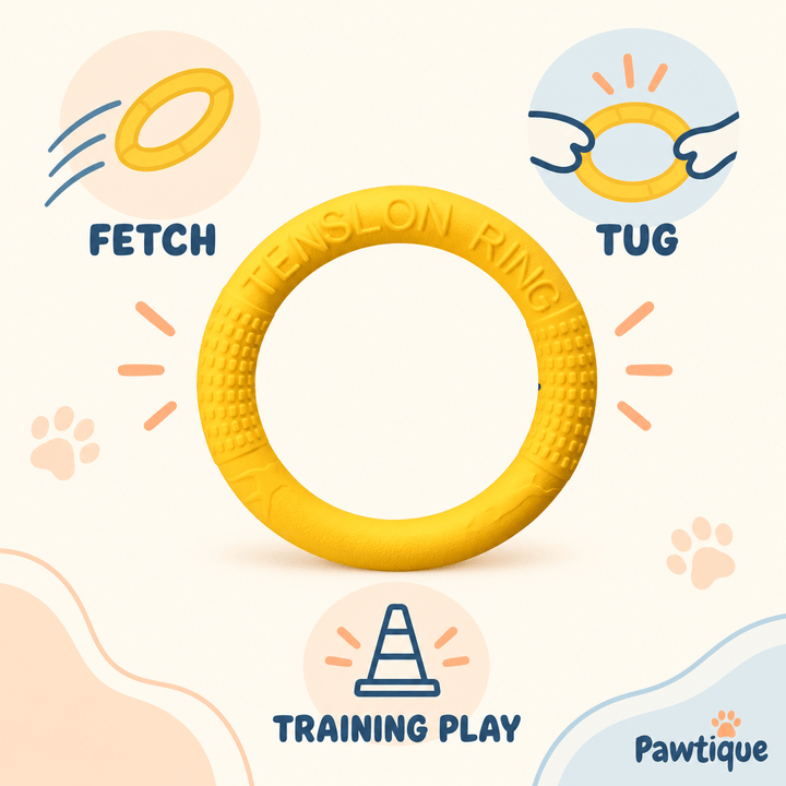 Pawtique RallyRing™ Dog Fetch &amp; Training Toy - Pawtique