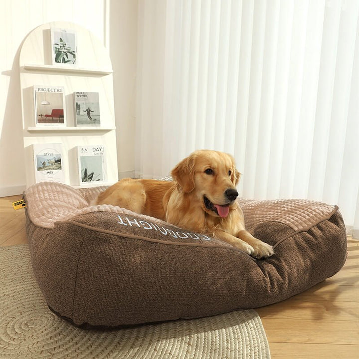 Pawtique RestNest™ Thick Bolster Dog Bed - Pawtique