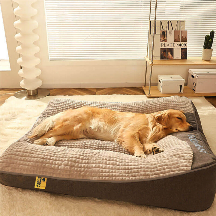 Pawtique RestNest™ Thick Bolster Dog Bed - Pawtique