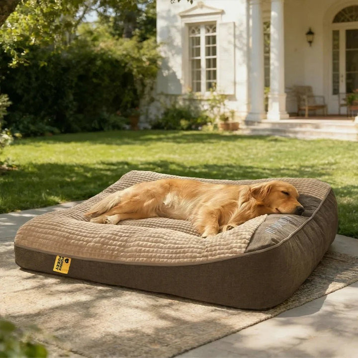 Pawtique RestNest™ Thick Bolster Dog Bed - Pawtique