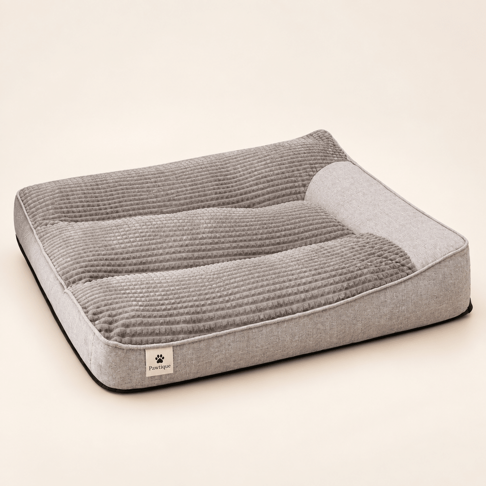 Pawtique RestNest™ Thick Bolster Dog Bed - Pawtique