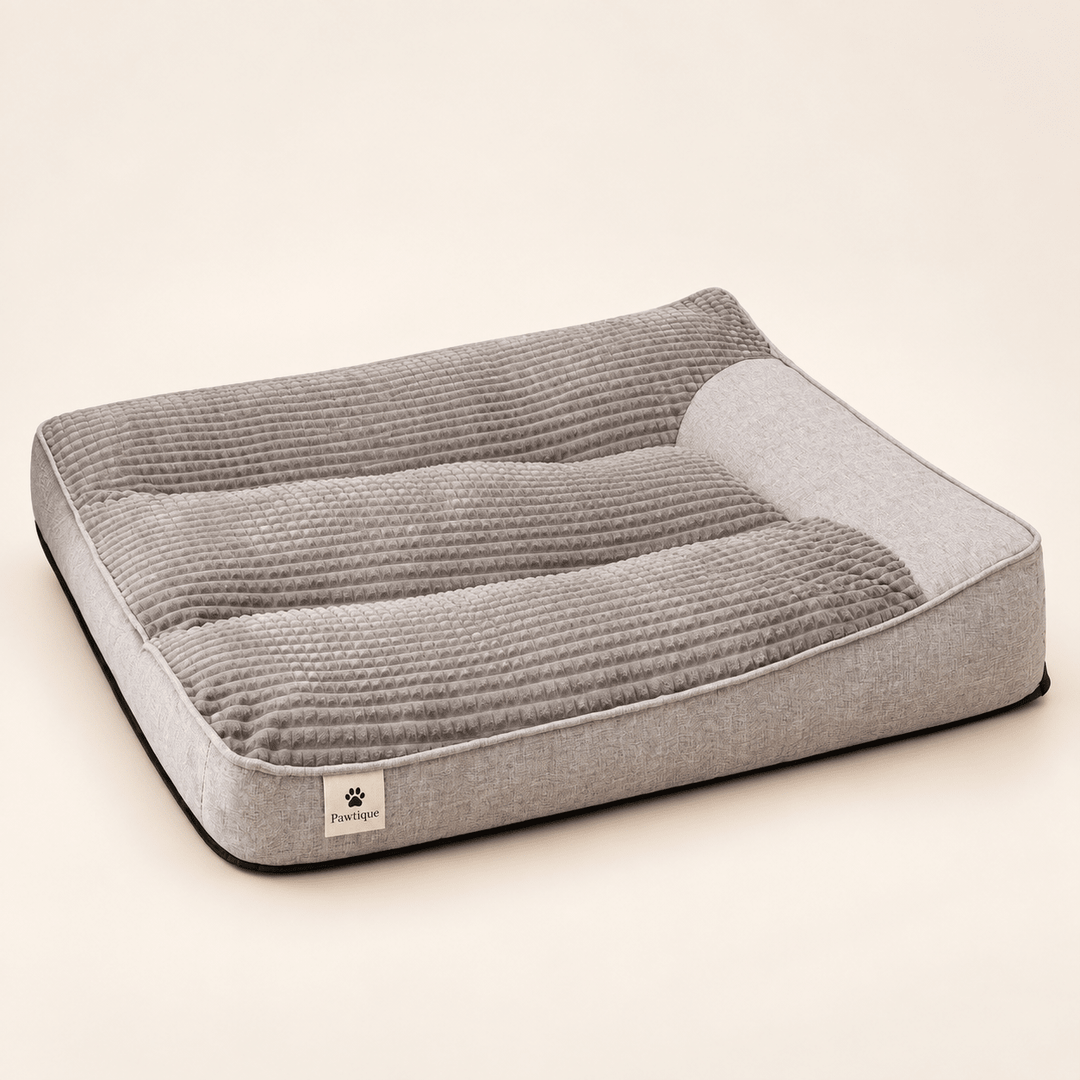 Pawtique RestNest™ Thick Bolster Dog Bed - Pawtique