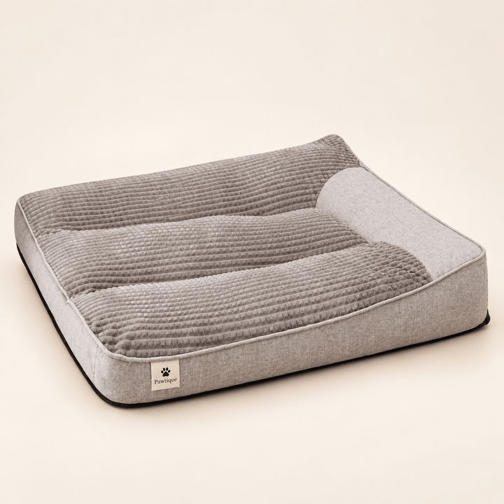 Pawtique RestNest™ Thick Bolster Dog Bed - Pawtique