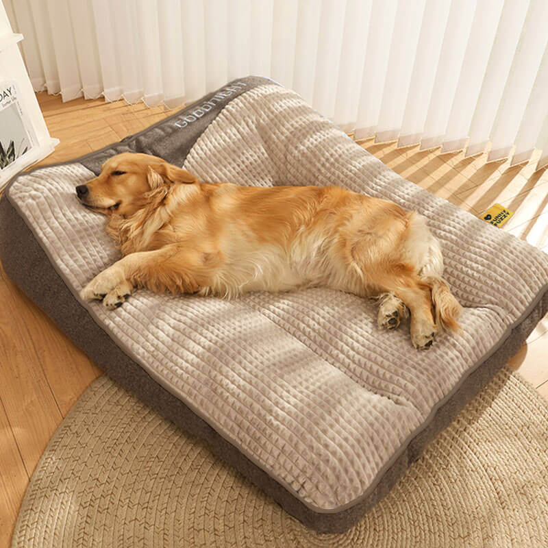 Pawtique RestNest™ Thick Bolster Dog Bed - Pawtique