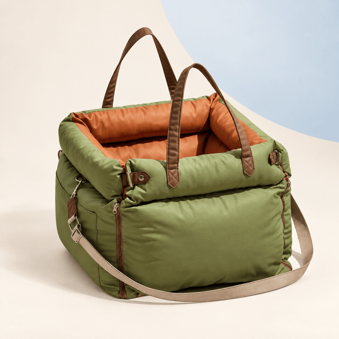 Pawtique RoadNest™ Padded Dog Car Seat & Carrier - Pawtique