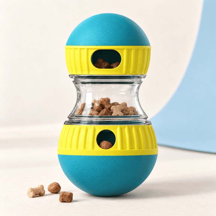 Pawtique Roll &amp; Reward™ Adjustable Dog Treat Dispenser - Pawtique