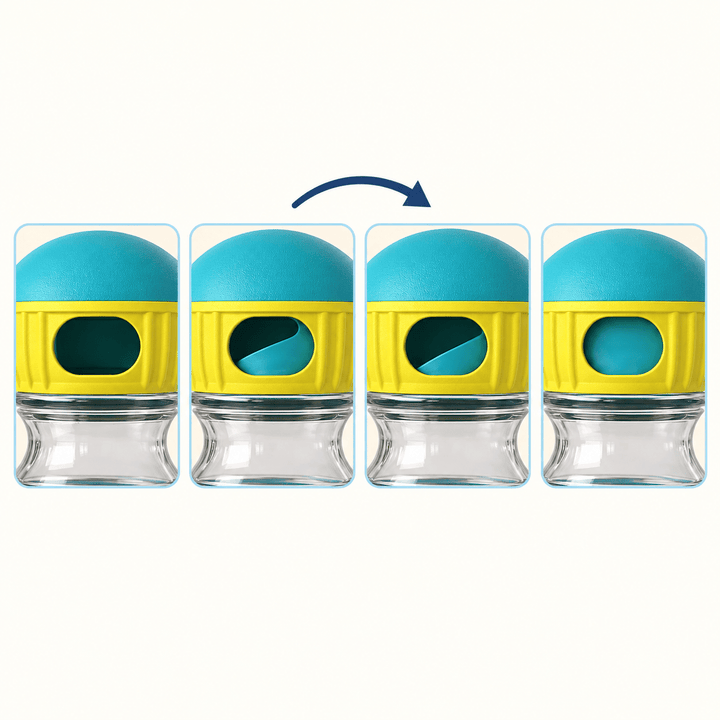 Pawtique Roll &amp; Reward™ Adjustable Dog Treat Dispenser - Pawtique