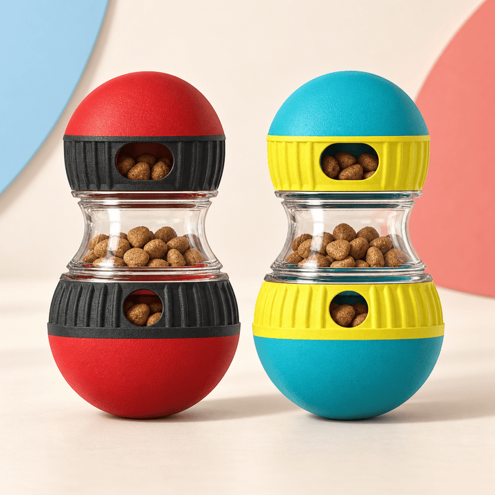 Pawtique Roll &amp; Reward™ Adjustable Dog Treat Dispenser - Pawtique