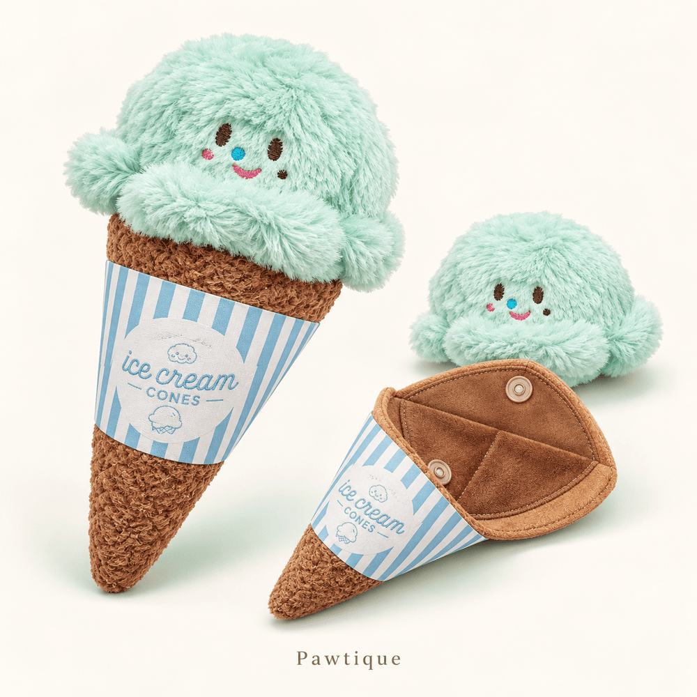 Pawtique Scoop & Sniff™ Ice Cream Snuffle Dog Toy - Pawtique
