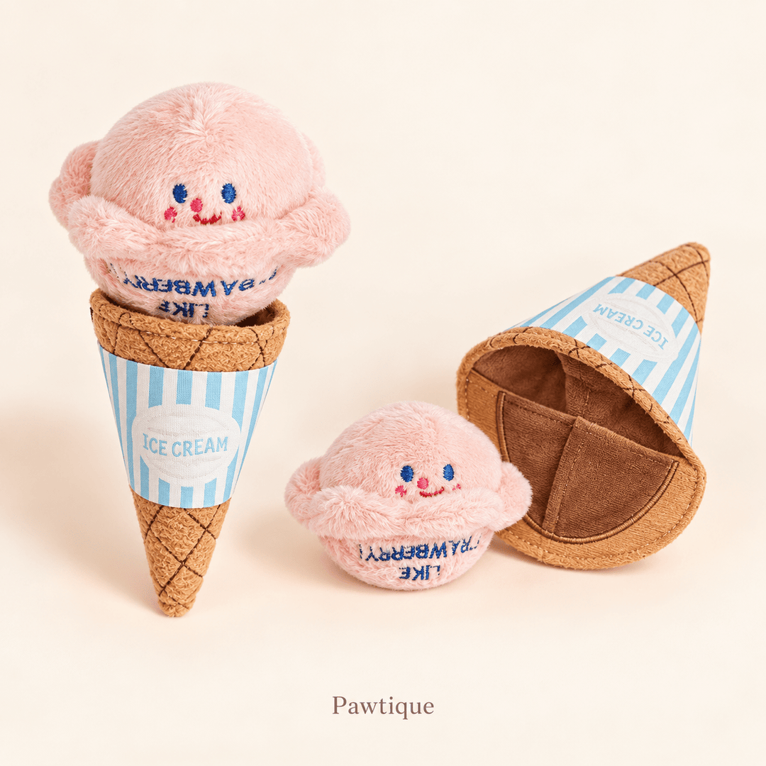 Pawtique Scoop & Sniff™ Ice Cream Snuffle Dog Toy - Pawtique
