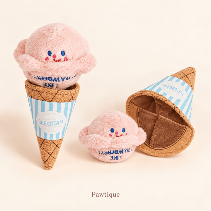 Pawtique Scoop &amp; Sniff™ Ice Cream Snuffle Dog Toy - Pawtique