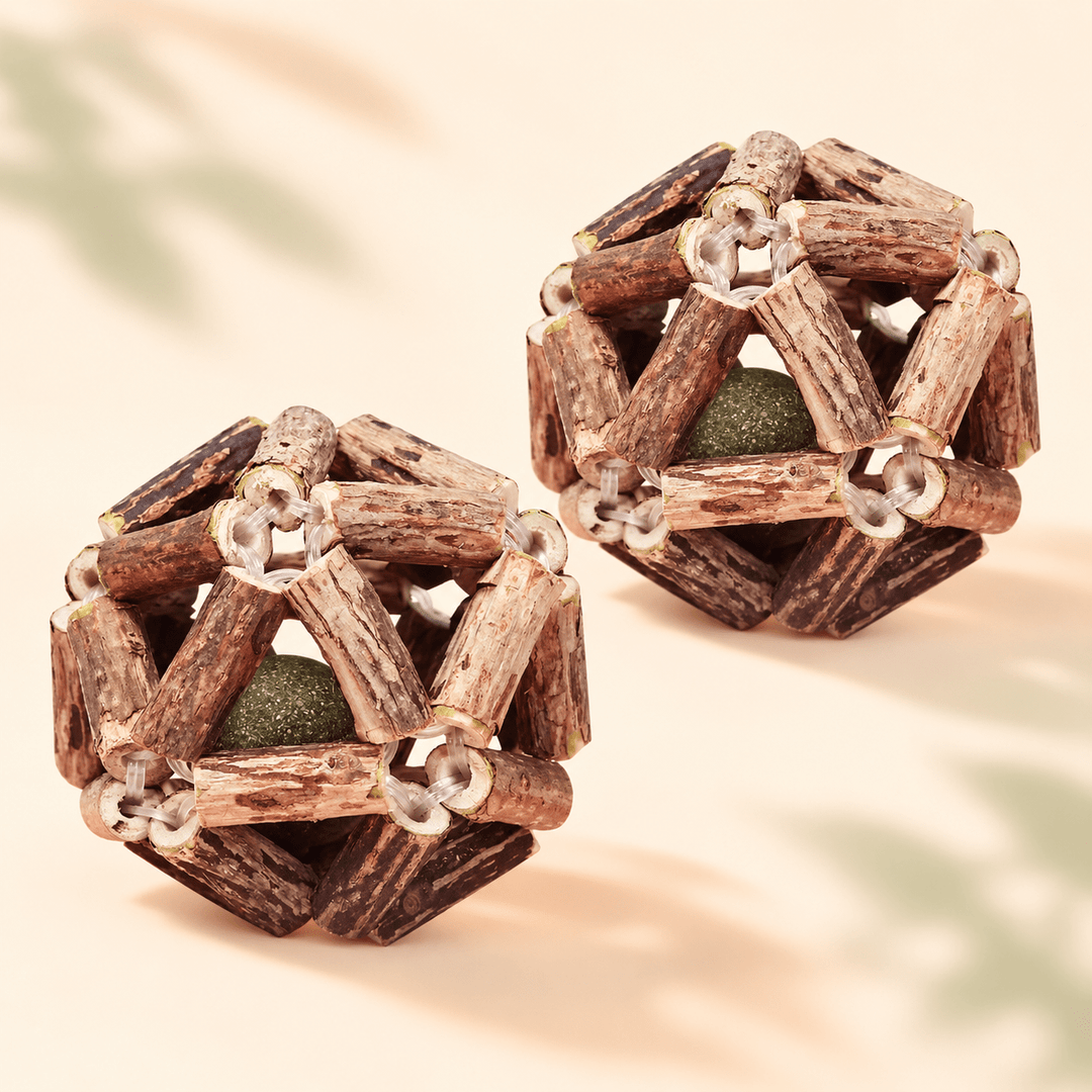 Pawtique Silvervine &amp; Catnip Cage Ball - Pawtique