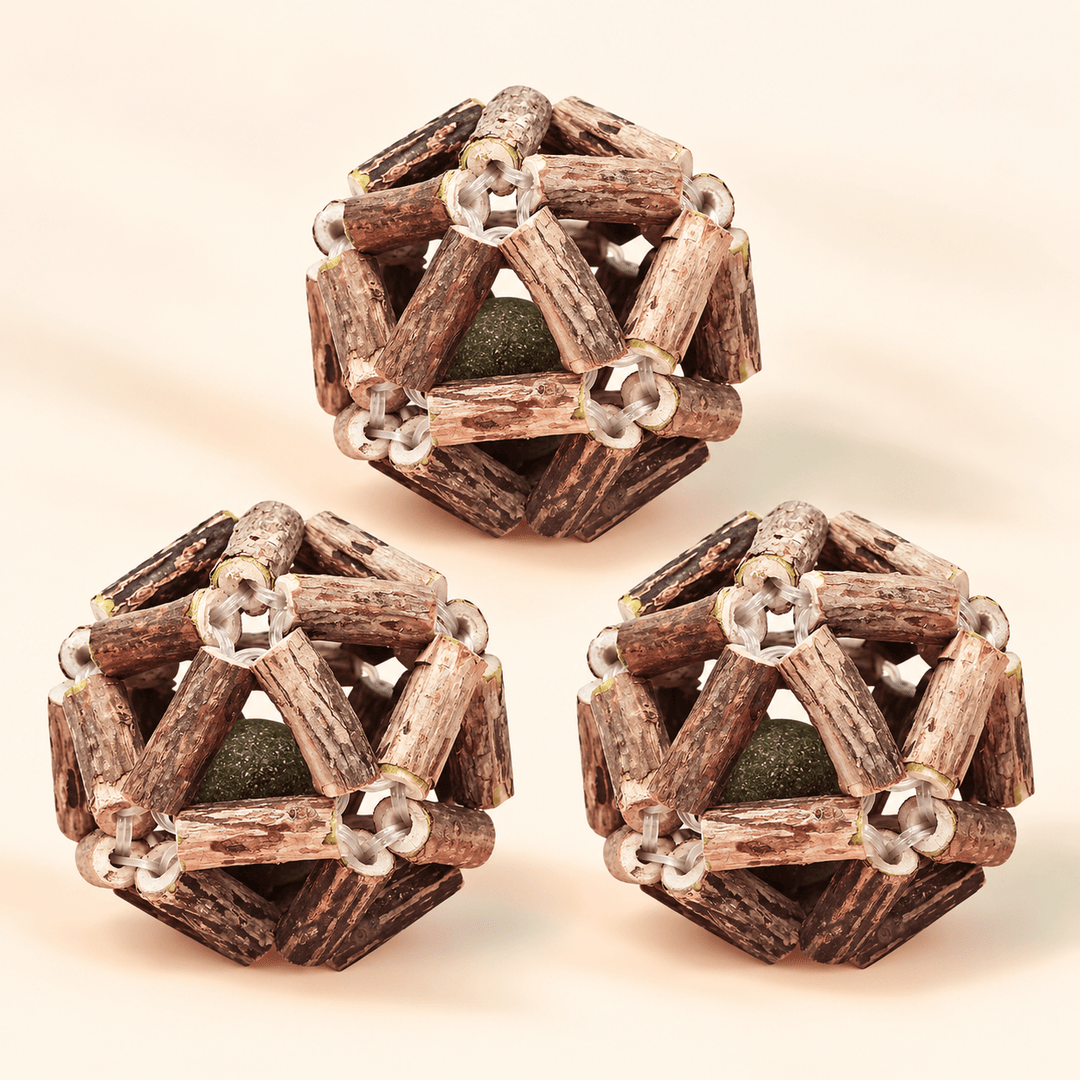 Pawtique Silvervine &amp; Catnip Cage Ball - Pawtique