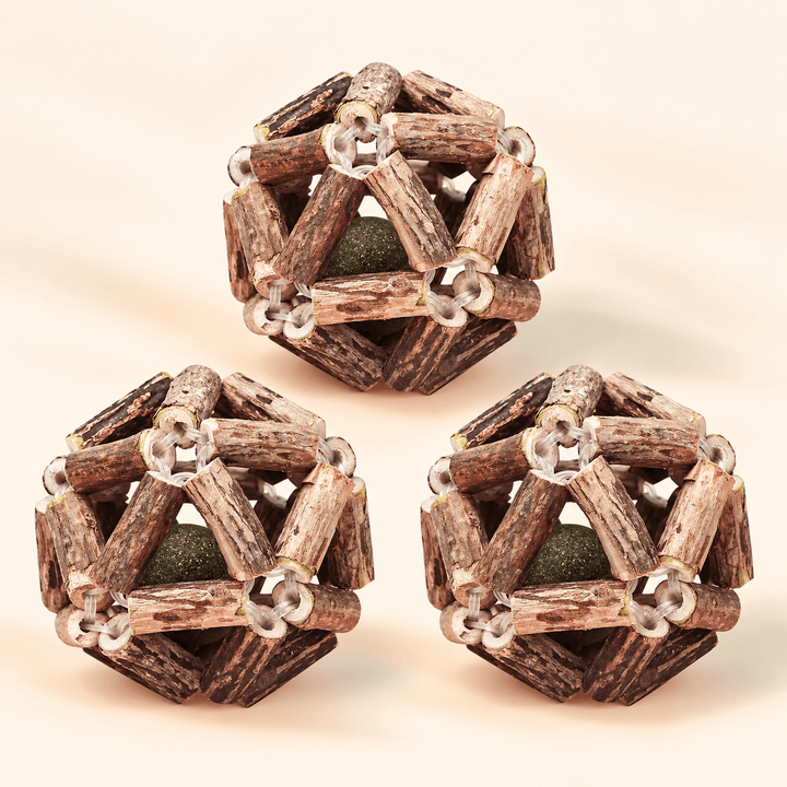 Pawtique Silvervine &amp; Catnip Cage Ball - Pawtique