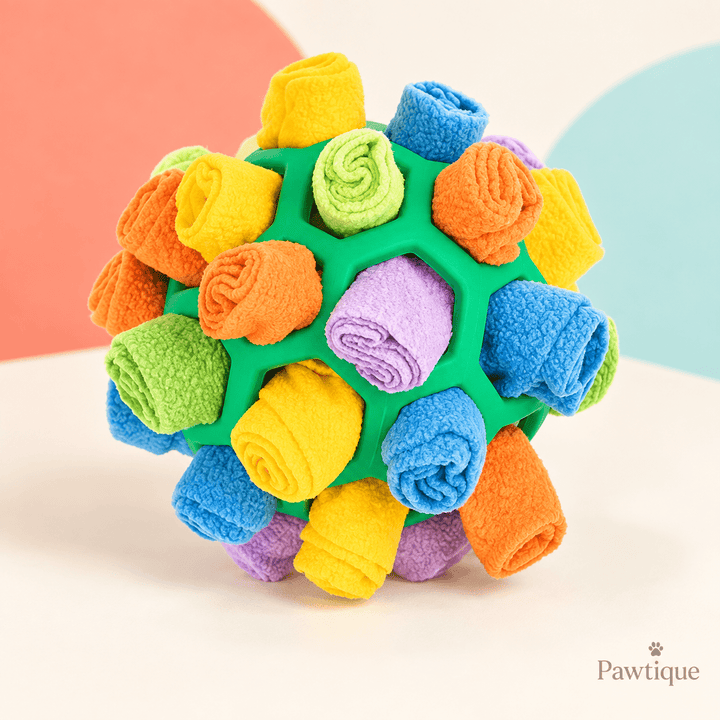 Pawtique SniffRoll™ Treat-Hiding Dog Snuffle Ball - Pawtique