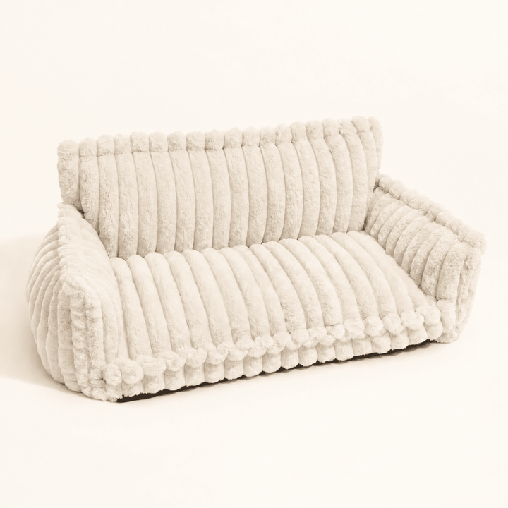 Pawtique SnoozyDream™ Orthopedic Ribbed Dog Sofa Bed - Pawtique