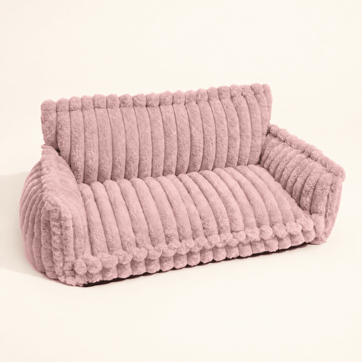 Pawtique SnoozyDream™ Orthopedic Ribbed Dog Sofa Bed - Pawtique