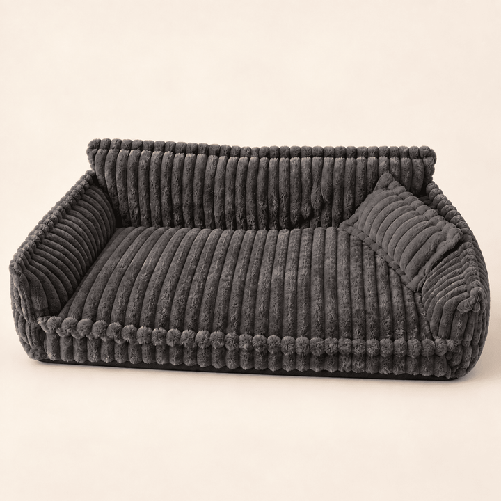 Pawtique SnoozyDream™ Orthopedic Ribbed Dog Sofa Bed - Pawtique