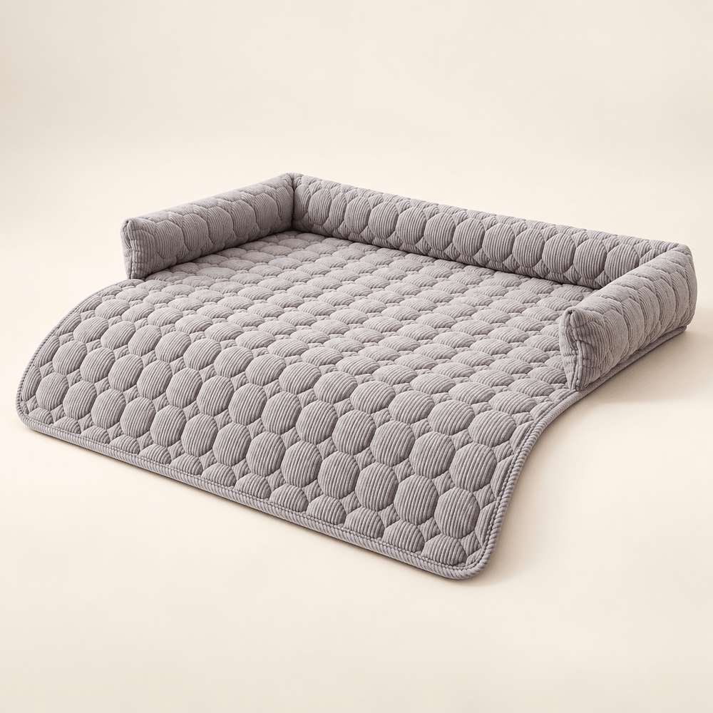 Pawtique SofaNest™ Quilted Bolster Pet Mat - Pawtique