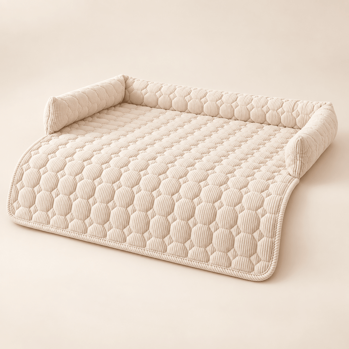 Pawtique SofaNest™ Quilted Bolster Pet Mat - Pawtique