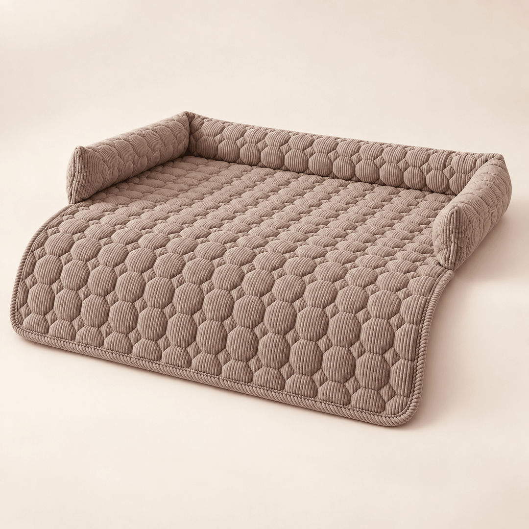 Pawtique SofaNest™ Quilted Bolster Pet Mat - Pawtique