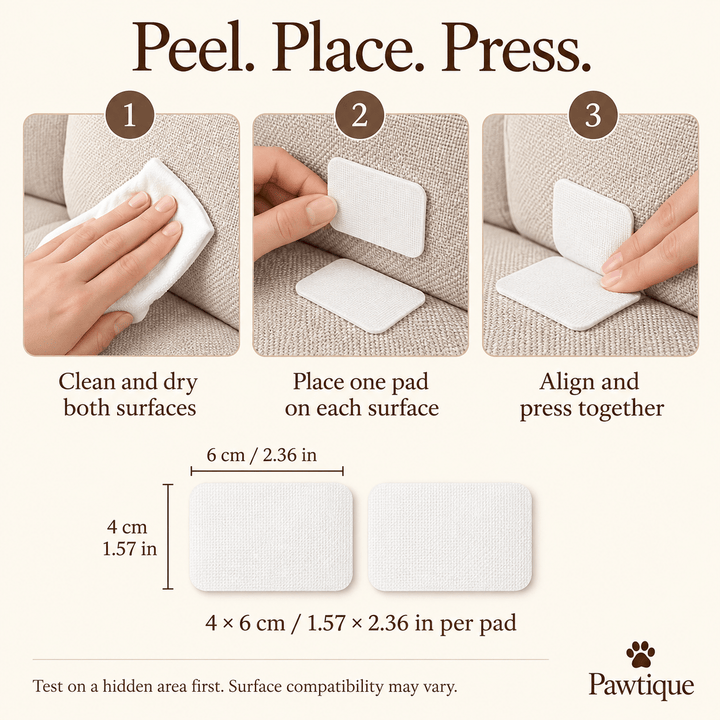 Pawtique StayPair™ Anti-Slip Furniture Pads - Pawtique