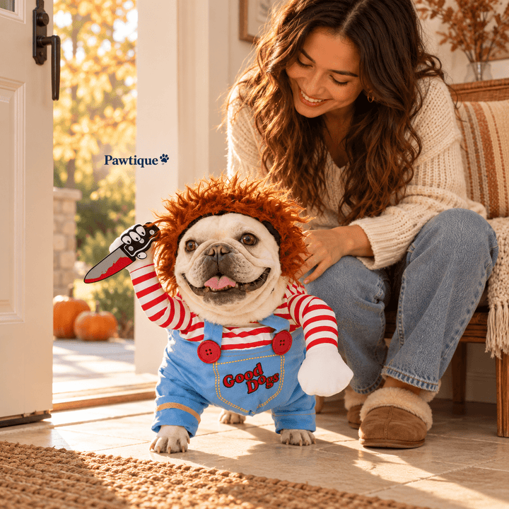 Pawtique Striped Front-Walking Pet Costume - Pawtique