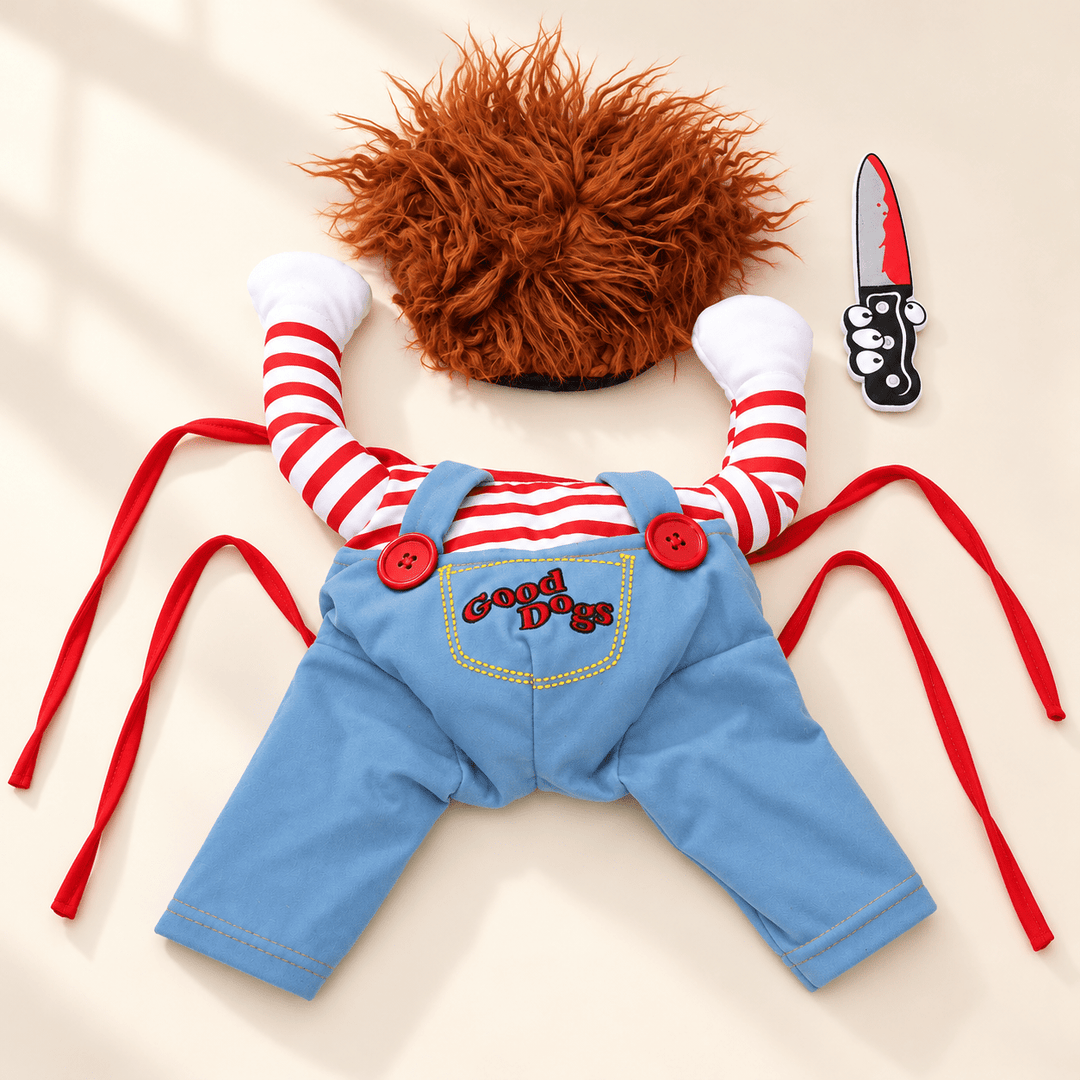 Pawtique Striped Front-Walking Pet Costume - Pawtique