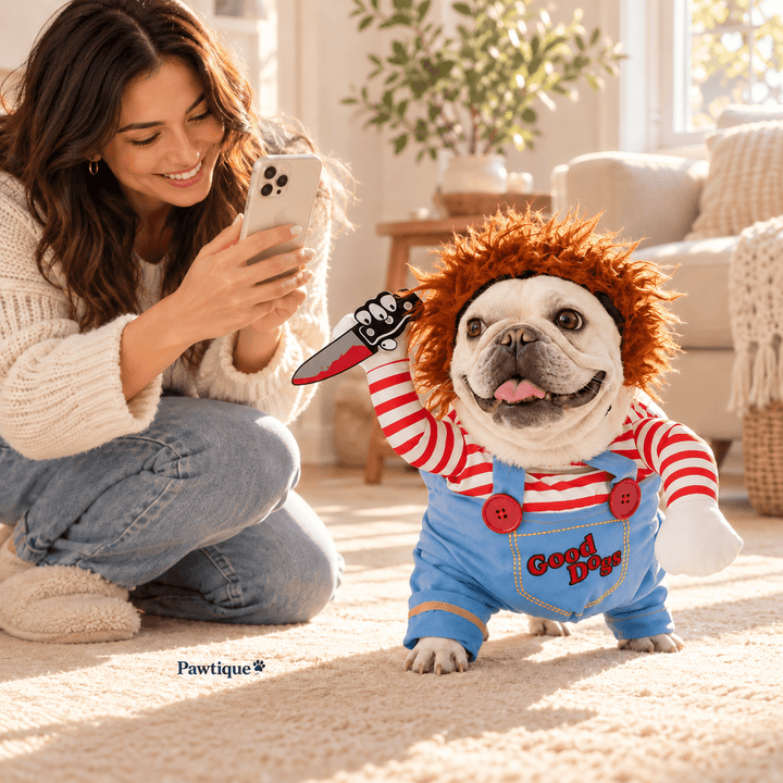 Pawtique Striped Front-Walking Pet Costume - Pawtique