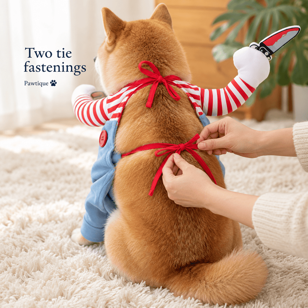 Pawtique Striped Front-Walking Pet Costume - Pawtique
