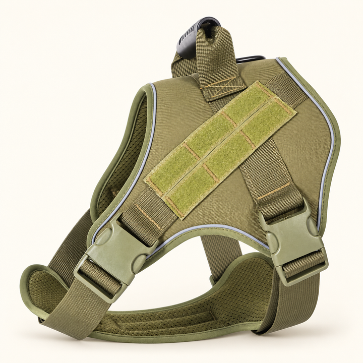 Pawtique Tactical Dog Harness in Army green