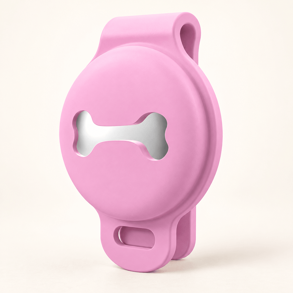 Pawtique TagNest™ Silicone AirTag Collar Holder - Pawtique