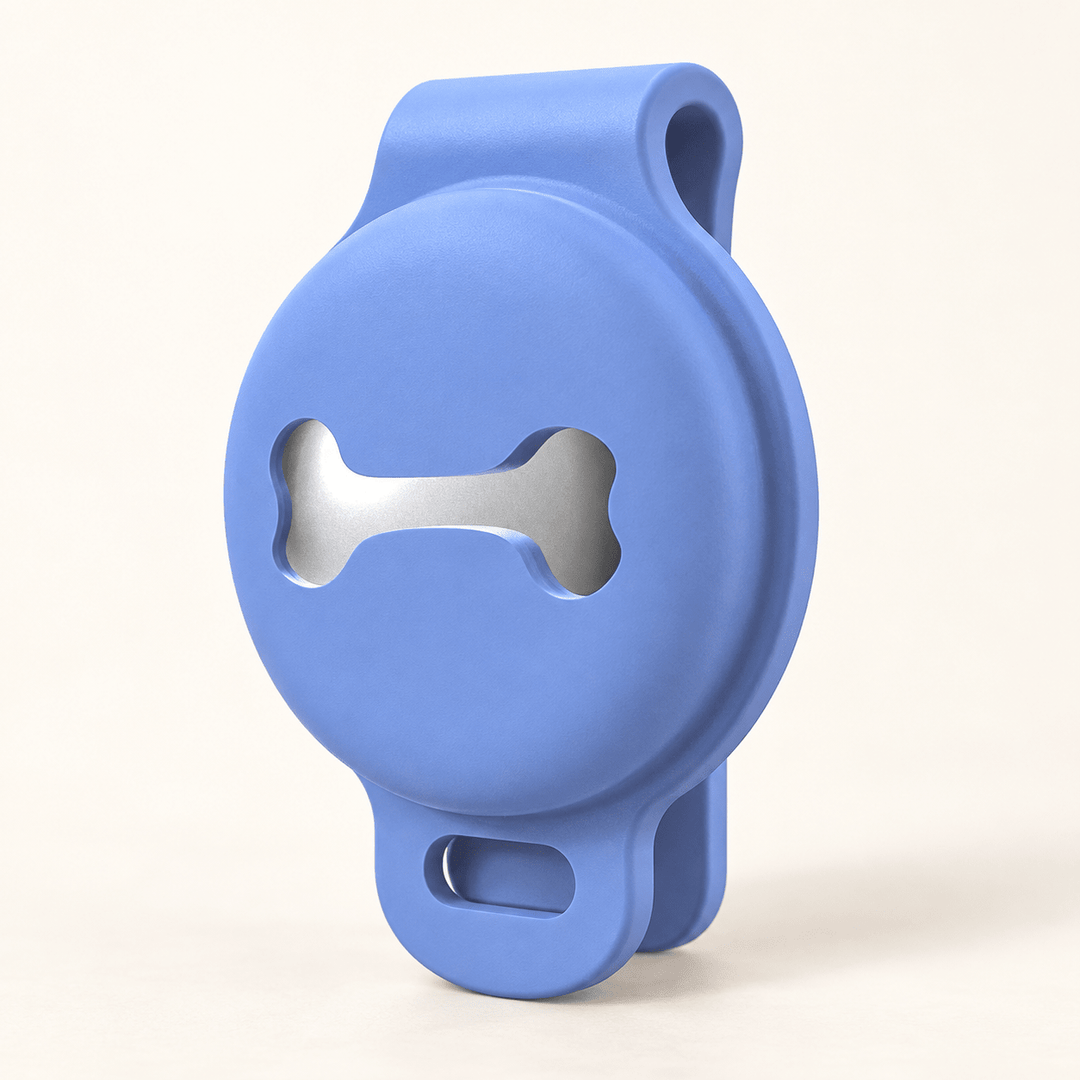 Pawtique TagNest™ Silicone AirTag Collar Holder - Pawtique