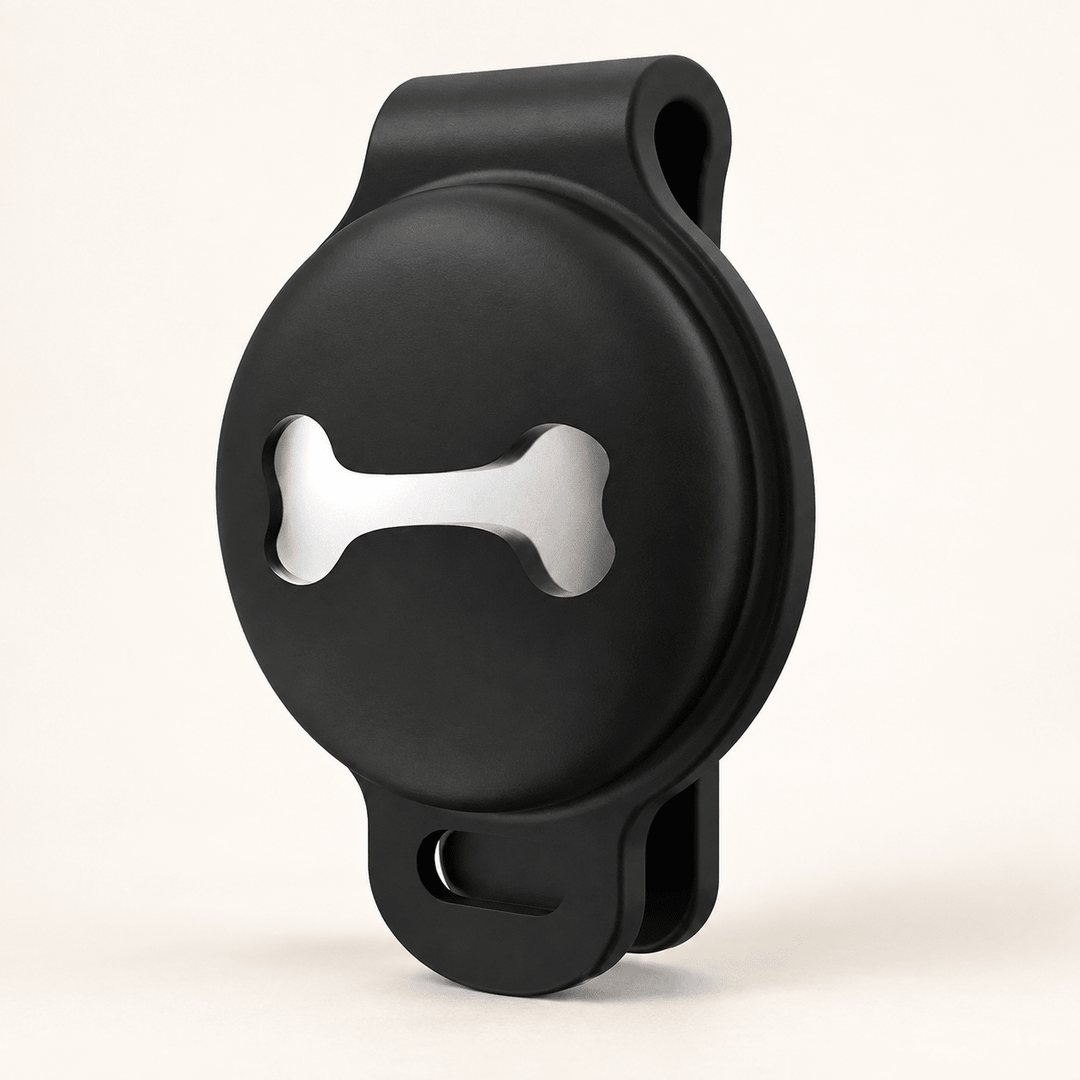 Pawtique TagNest™ Silicone AirTag Collar Holder - Pawtique