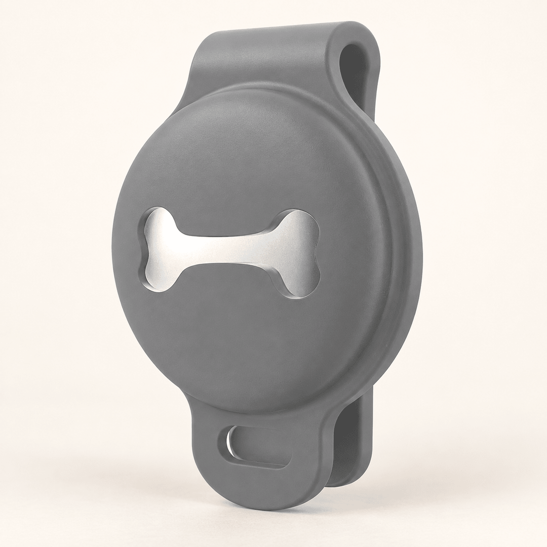 Pawtique TagNest™ Silicone AirTag Collar Holder - Pawtique