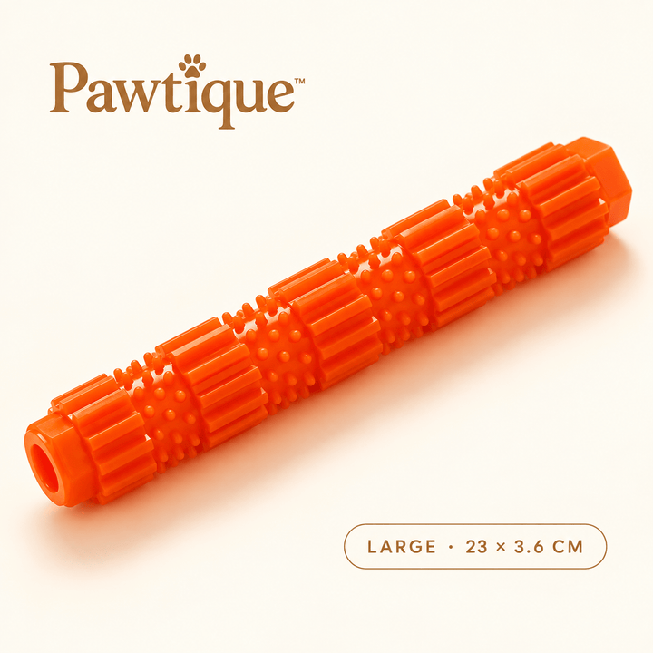 Pawtique TextureStick™ Treat-Fill TPR Dog Chew Toy - Pawtique