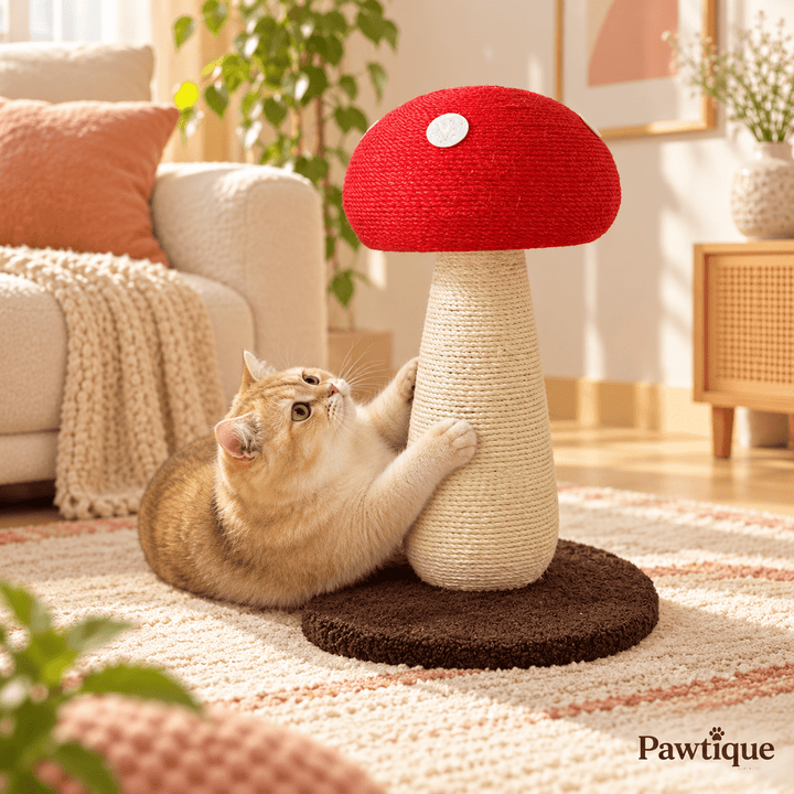Pawtique ToadstoolTower™ Mushroom Cat Scratcher - Pawtique