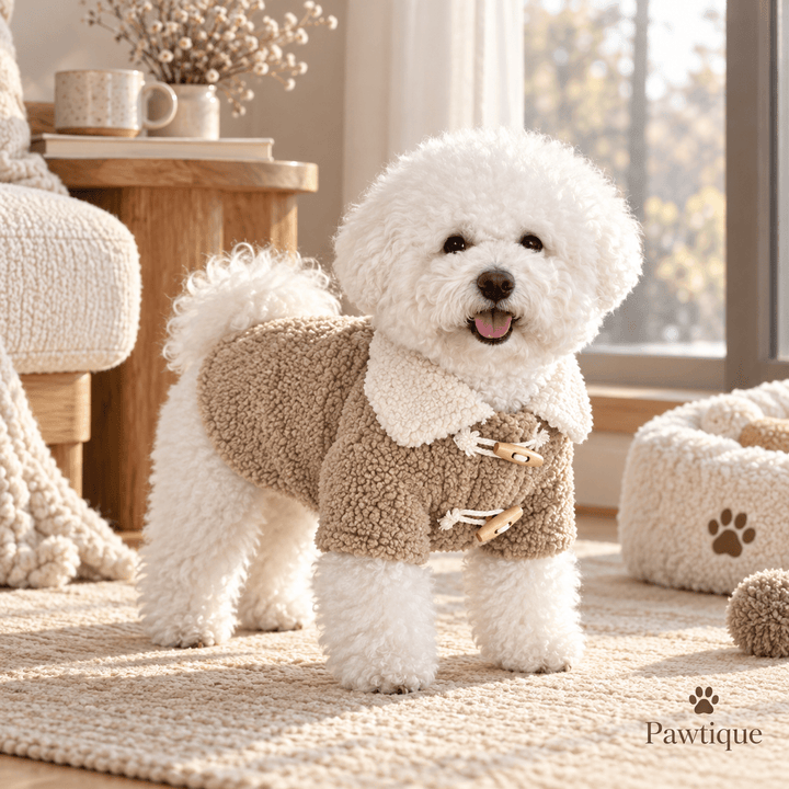 Pawtique ToggleTeddy™ Two-Toggle Dog Coat - Pawtique