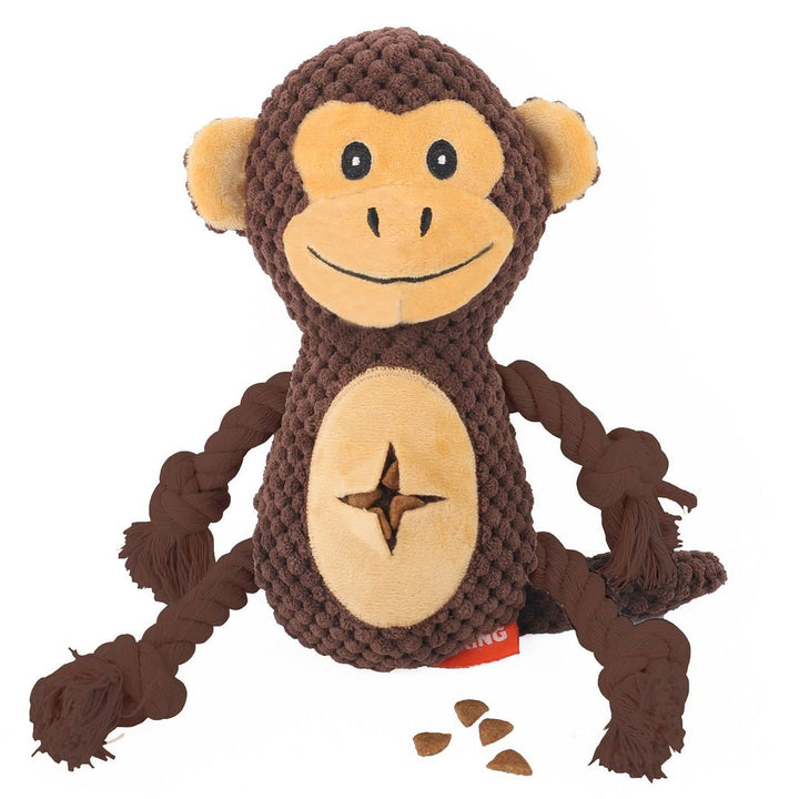 Pawtique ToughPals™ Textured Plush Animal Dog Toys - Pawtique
